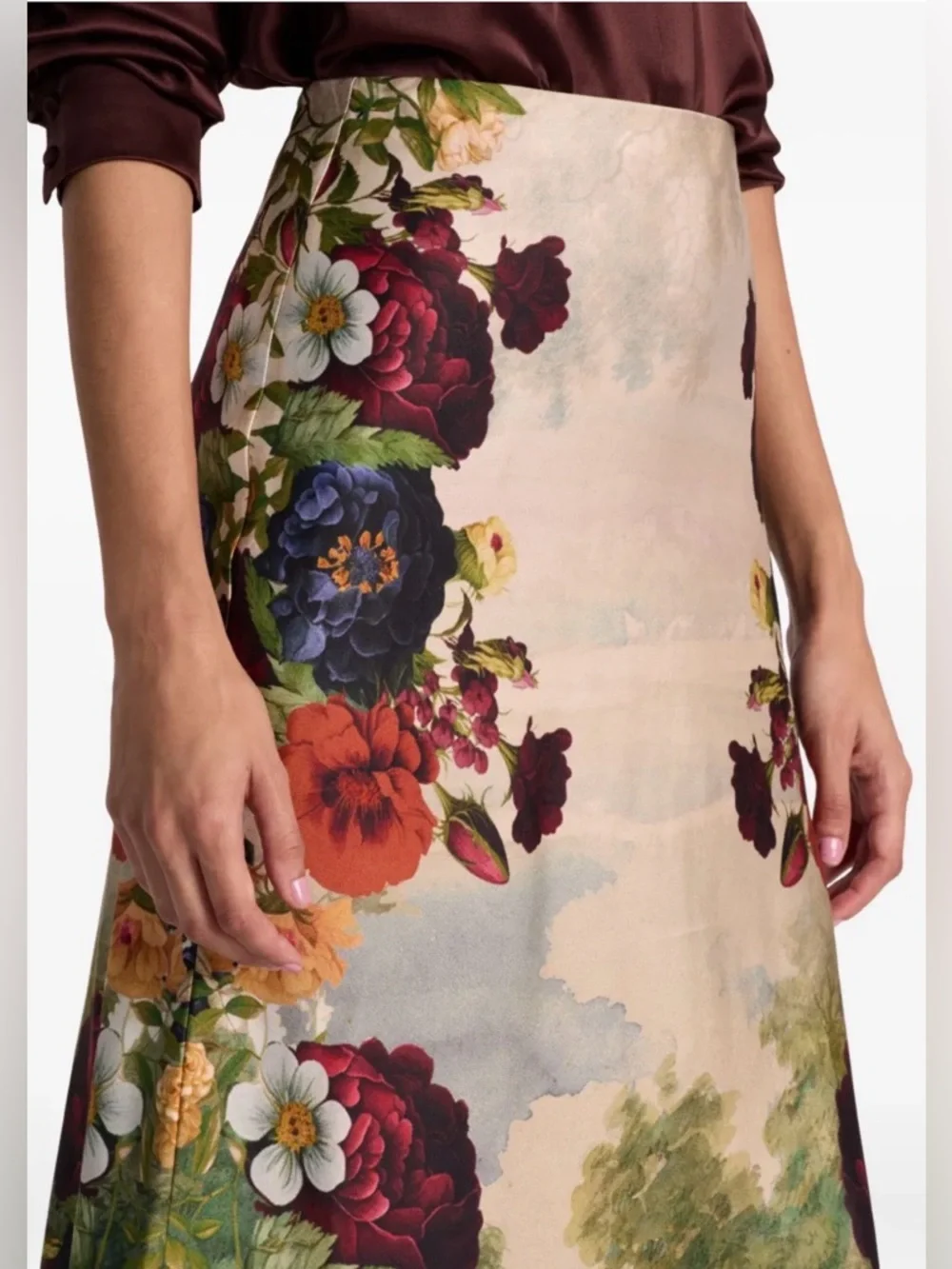 Alice + Olivia Maeve Slip Skirt - Picture 5 of 7